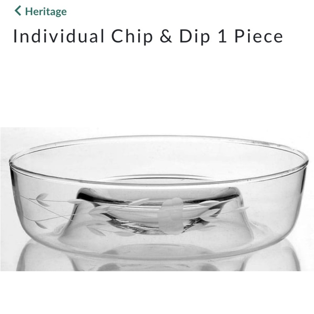 Prince House Heritage Chip and Dip Bowl